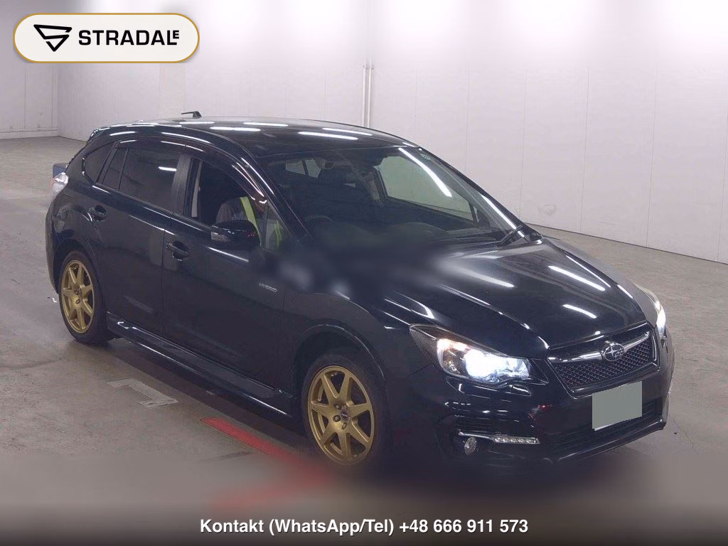 SUBARU IMPREZA SPORT HYBRID 4WD HYBRID 2.0I EYESIGHT 2015, aukcja z Japonii, zdjęcie 1