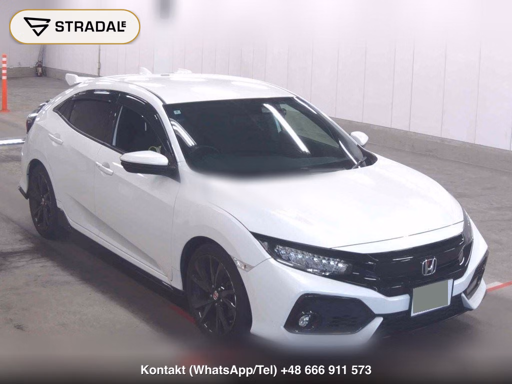HONDA CIVIC 5D HATCHBACK 2018, aukcja z Japonii, zdjęcie 1