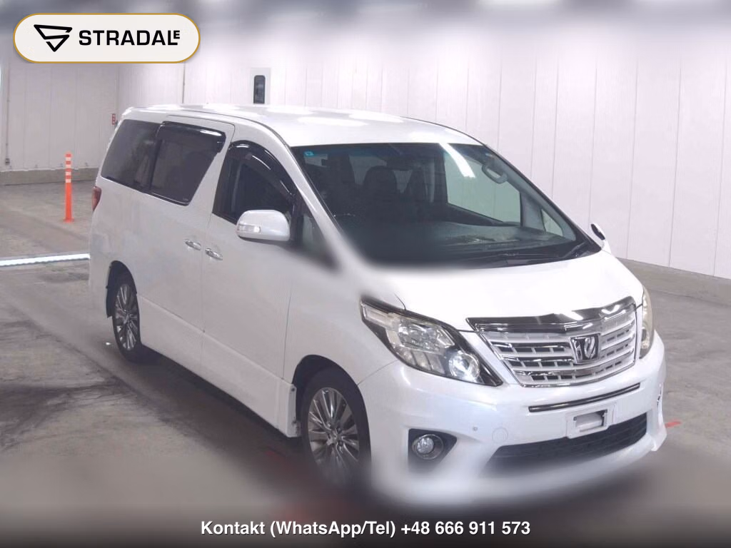 TOYOTA ALPHARD 240S TYPE GOLD 2013, aukcja z Japonii, zdjęcie 1