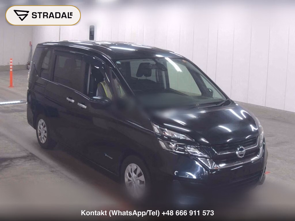 NISSAN SERENA 5D X V SELECTION 2017, aukcja z Japonii, zdjęcie 1