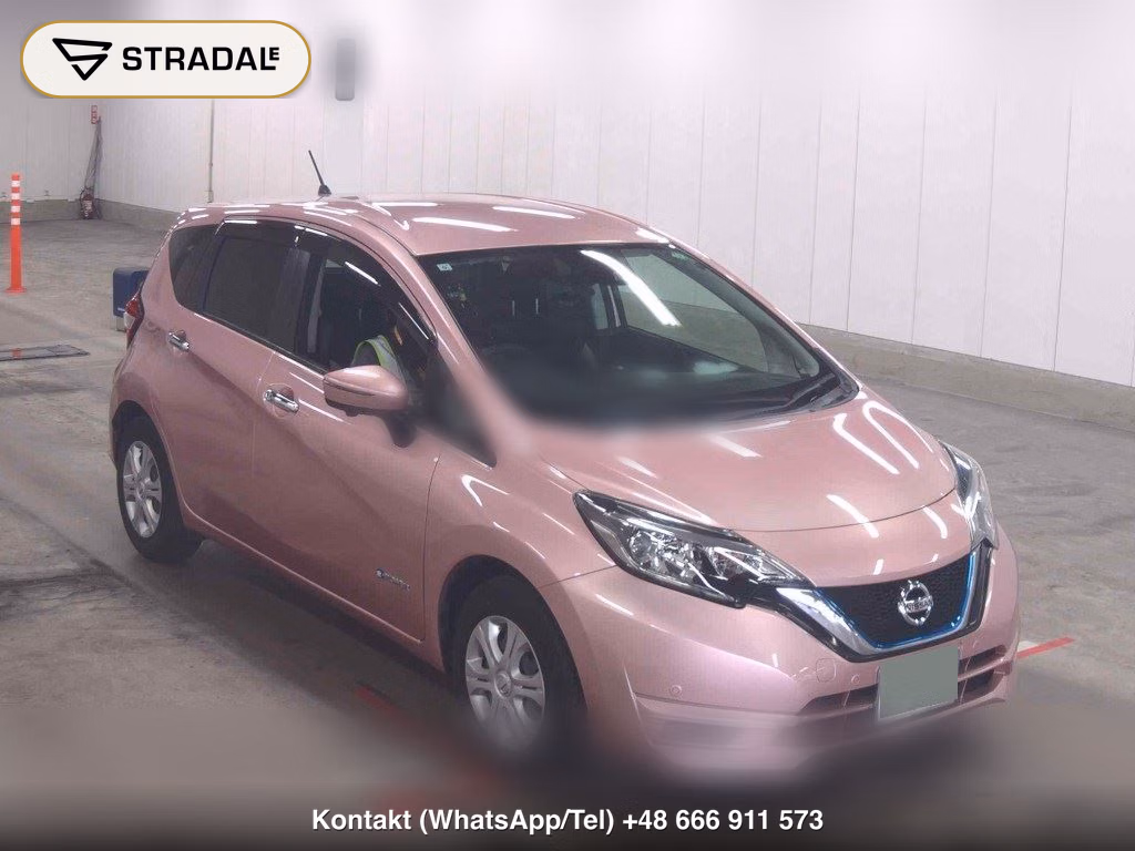 NISSAN NOTE E-POWER X 2017, aukcja z Japonii, zdjęcie 1
