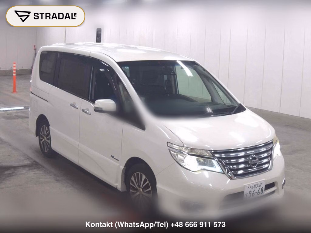 NISSAN SERENA 5D HIGHWAY STAR S-HYBRID 2014, aukcja z Japonii, zdjęcie 1