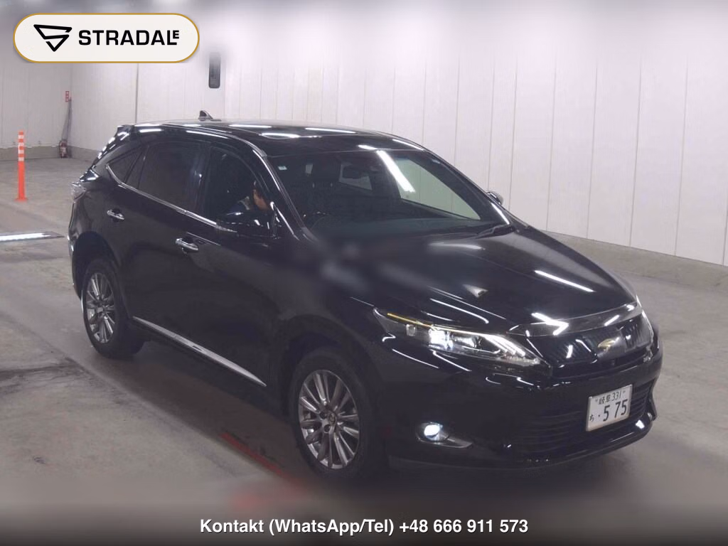 TOYOTA HARRIER PREMIUM ADVANCED PACKAGE 2015, aukcja z Japonii, zdjęcie 1