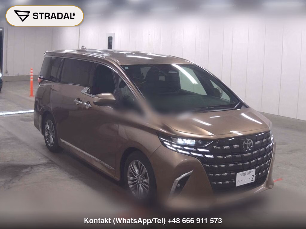 TOYOTA ALPHARD Z 2025, aukcja z Japonii, zdjęcie 1