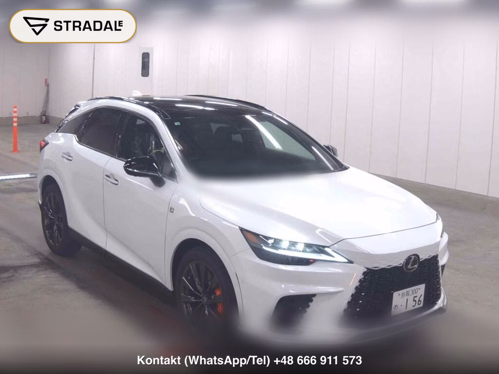 LEXUS RX 4WD F SPORT 2026, aukcja z Japonii, zdjęcie 1