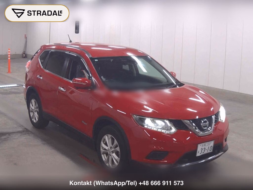 NISSAN X-TRAIL 4WD 20X HYBRID EMERGENCY BRAKE PACKAGE 2015, aukcja z Japonii, zdjęcie 1