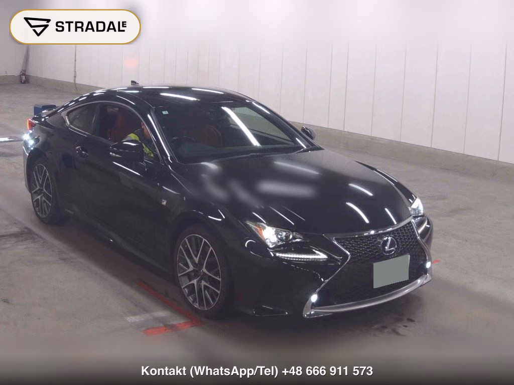 LEXUS RC RC300H F SPORT 2015, aukcja z Japonii, zdjęcie 1