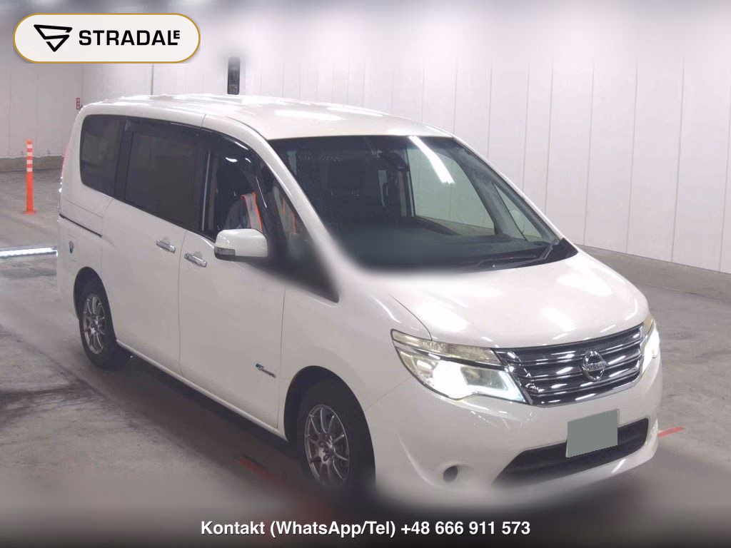 NISSAN SERENA 5D 20X CROSS GEAR S-HYBRID 2014, aukcja z Japonii, zdjęcie 1