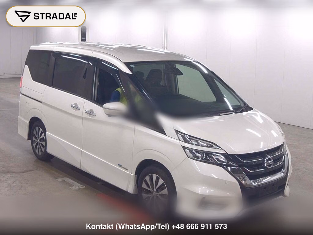 NISSAN SERENA 5D HIGHWAY STAR V SELECTION 2017, aukcja z Japonii, zdjęcie 1
