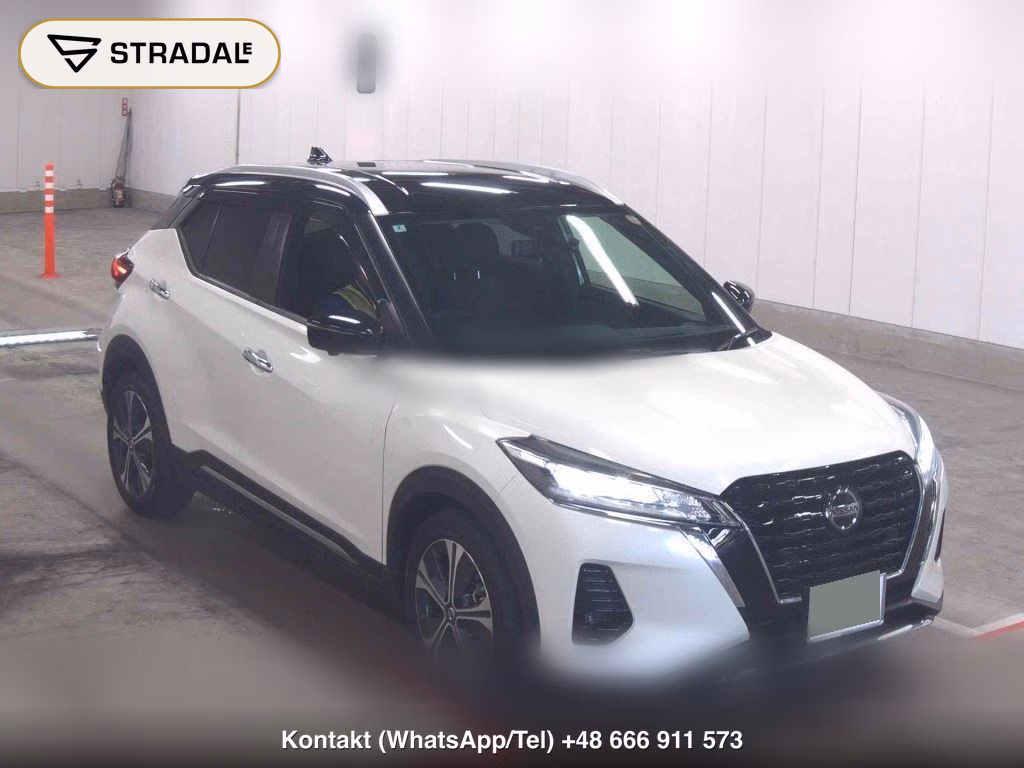 NISSAN KICKS 5D X 2022, aukcja z Japonii, zdjęcie 1