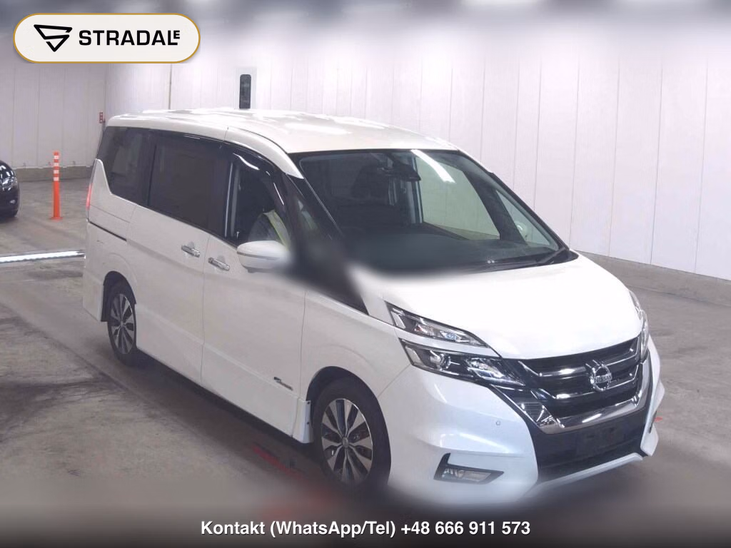 NISSAN SERENA 5D HIGHWAY STAR V SELECTION 2017, aukcja z Japonii, zdjęcie 1
