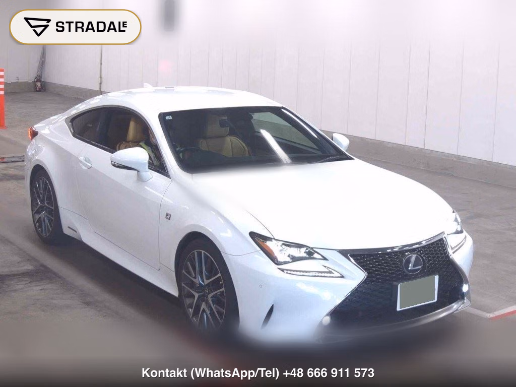 LEXUS RC RC300H F SPORT 2015, aukcja z Japonii, zdjęcie 1