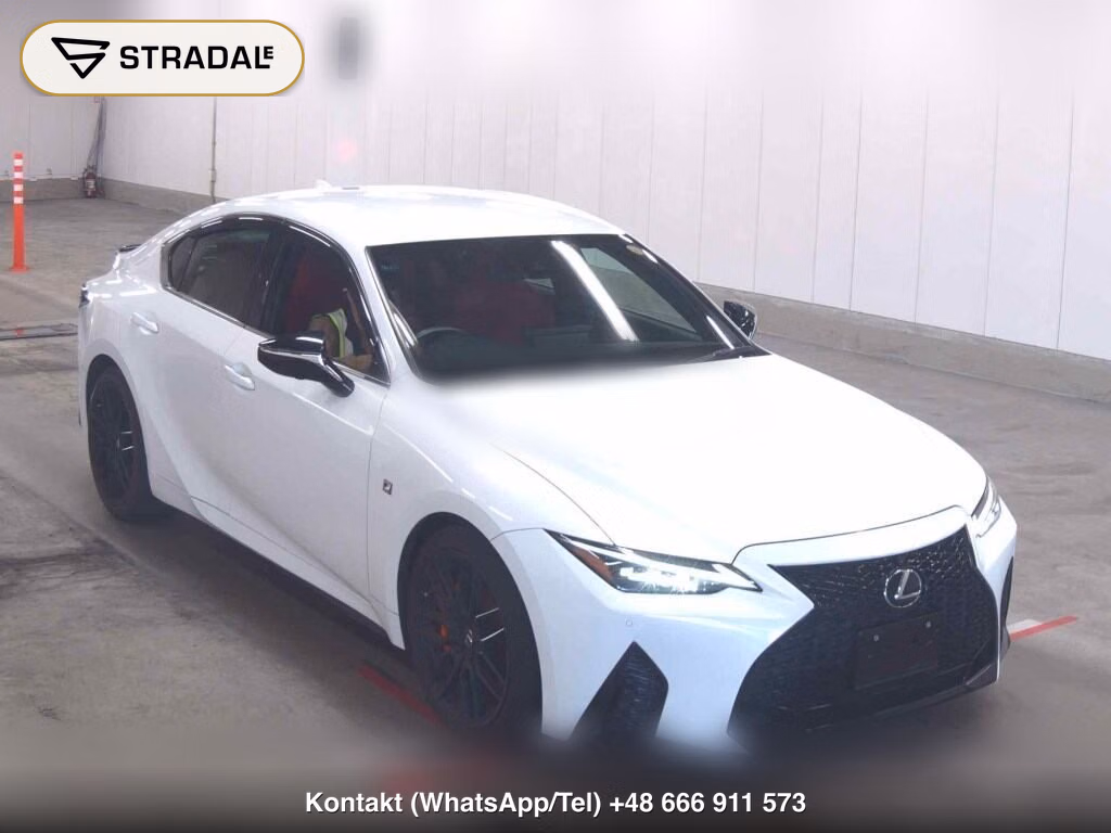 LEXUS IS 4D IS300 F SPORT MODE BLACK 2021, aukcja z Japonii, zdjęcie 1