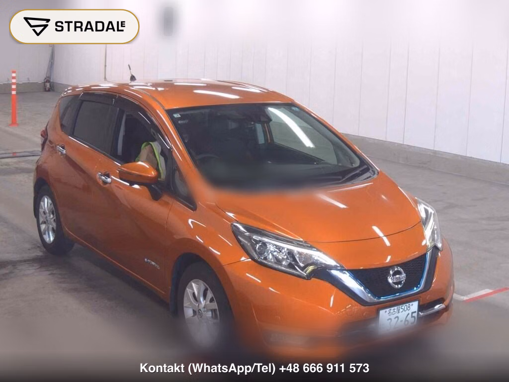 NISSAN NOTE E-POWER MEDALIST 2018, aukcja z Japonii, zdjęcie 1