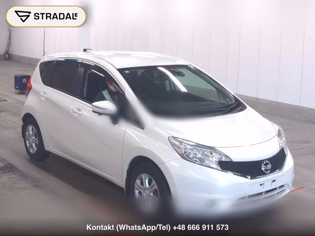 NISSAN NOTE X EMERGENCY BRAKE PACKAGE 2016, aukcja z Japonii, zdjęcie 1