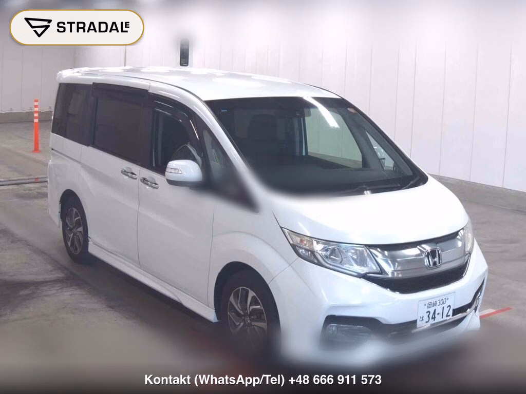 HONDA STEPWAGON SPADA SPADA HONDA SENSING 2017, aukcja z Japonii, zdjęcie 1