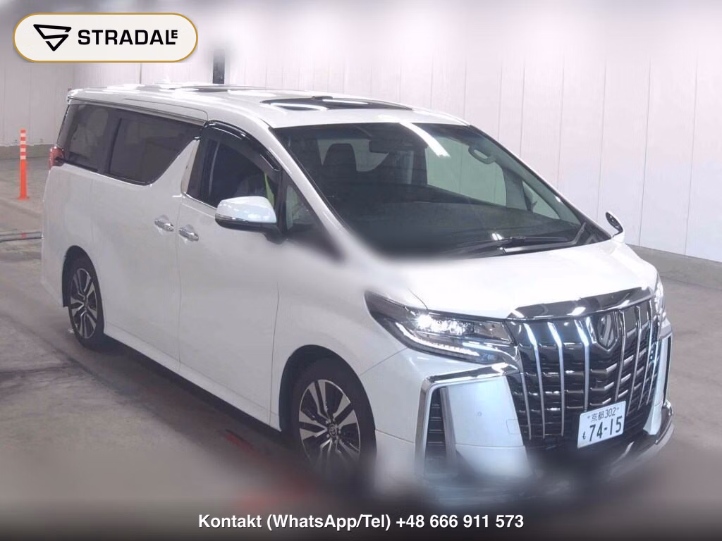 TOYOTA ALPHARD 2.5S C PACKAGE 2022, aukcja z Japonii, zdjęcie 1