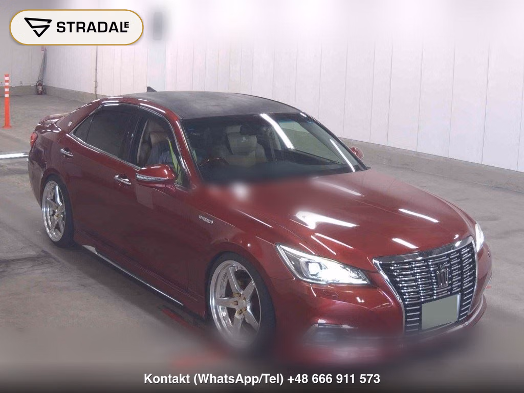 TOYOTA CROWN HYBRID ROYAL SALOON G 2016, aukcja z Japonii, zdjęcie 1