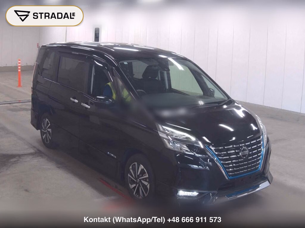 NISSAN SERENA 5D E-POWER HIGHWAY STAR V 2019, aukcja z Japonii, zdjęcie 1