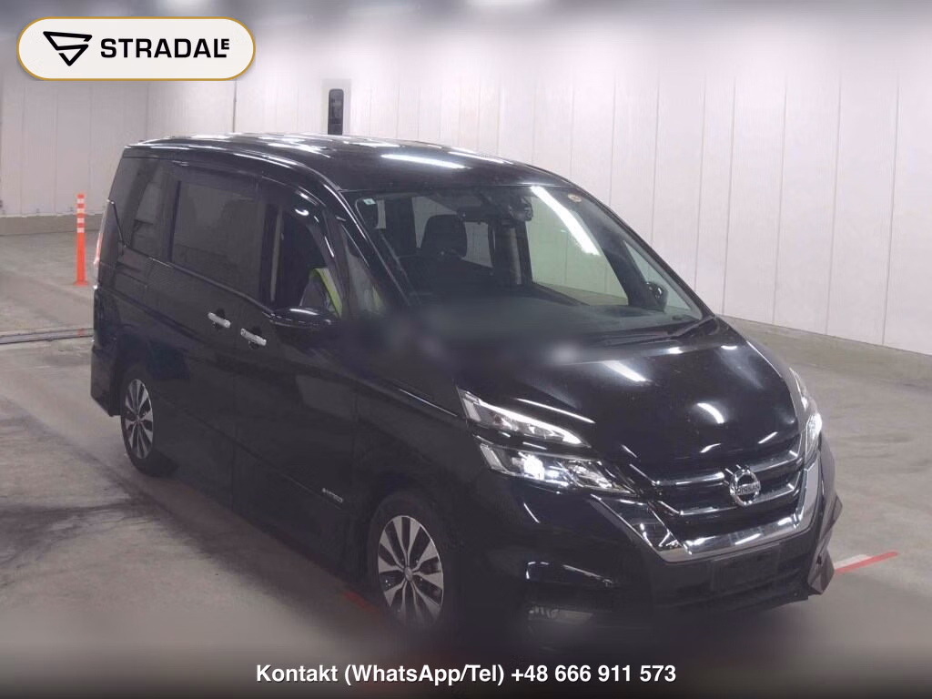 NISSAN SERENA 5D HIGHWAY STAR V SELECTION Ⅱ 2019, aukcja z Japonii, zdjęcie 1