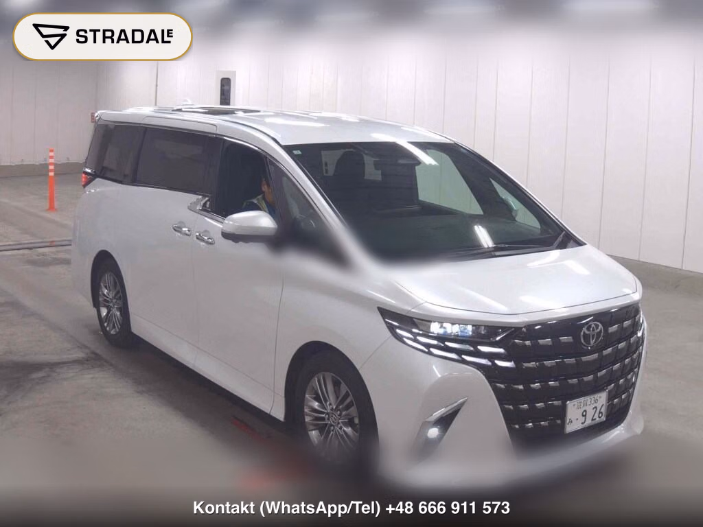 TOYOTA ALPHARD Z 2025, aukcja z Japonii, zdjęcie 1
