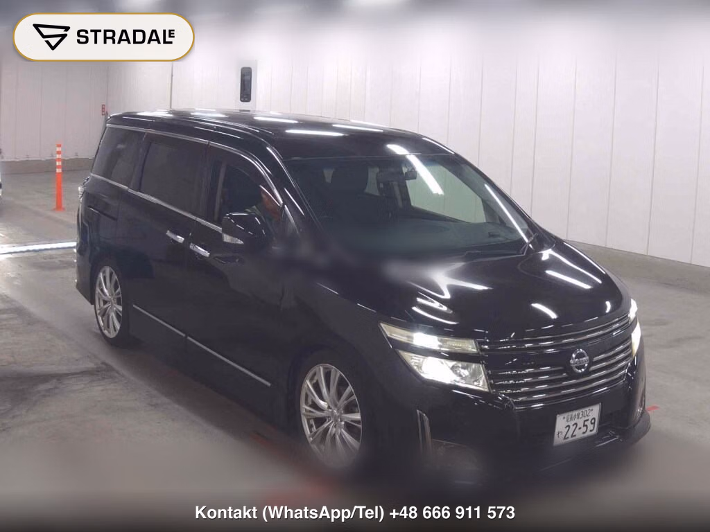NISSAN ELGRAND 5D 4WD 350 HIGHWAY STAR URBAN CHROME 2012, aukcja z Japonii, zdjęcie 1
