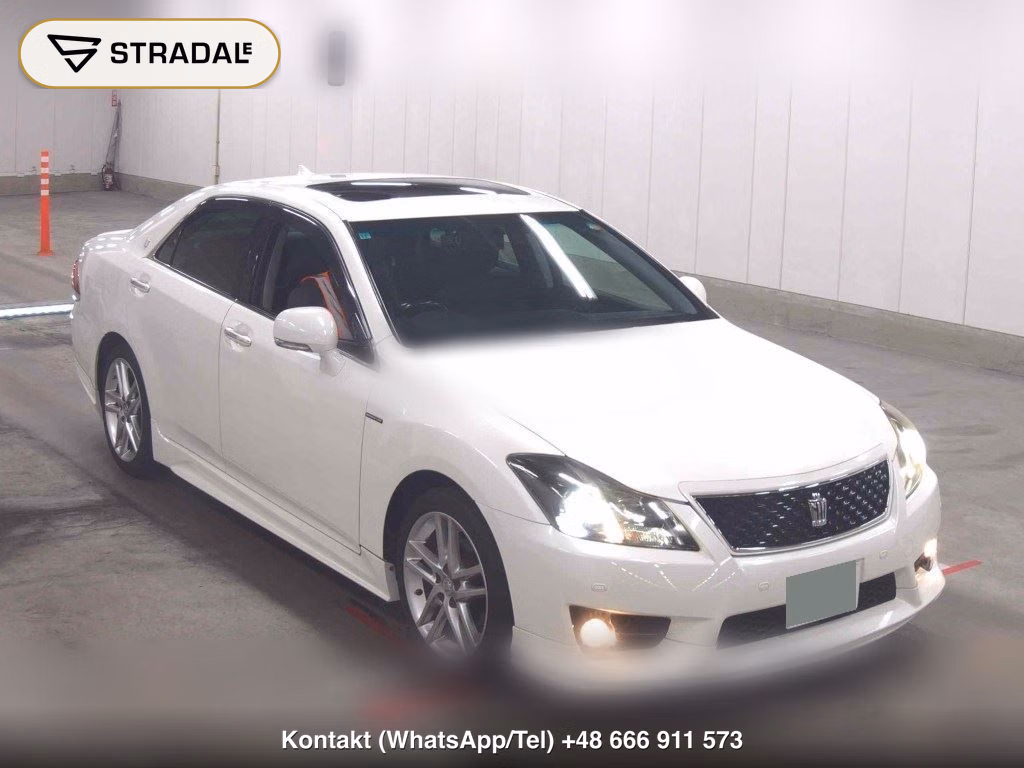 TOYOTA CROWN 4D 2.5 ATHLETE ANNIVERSARY EDITION MOONROOF 2011, aukcja z Japonii, zdjęcie 1