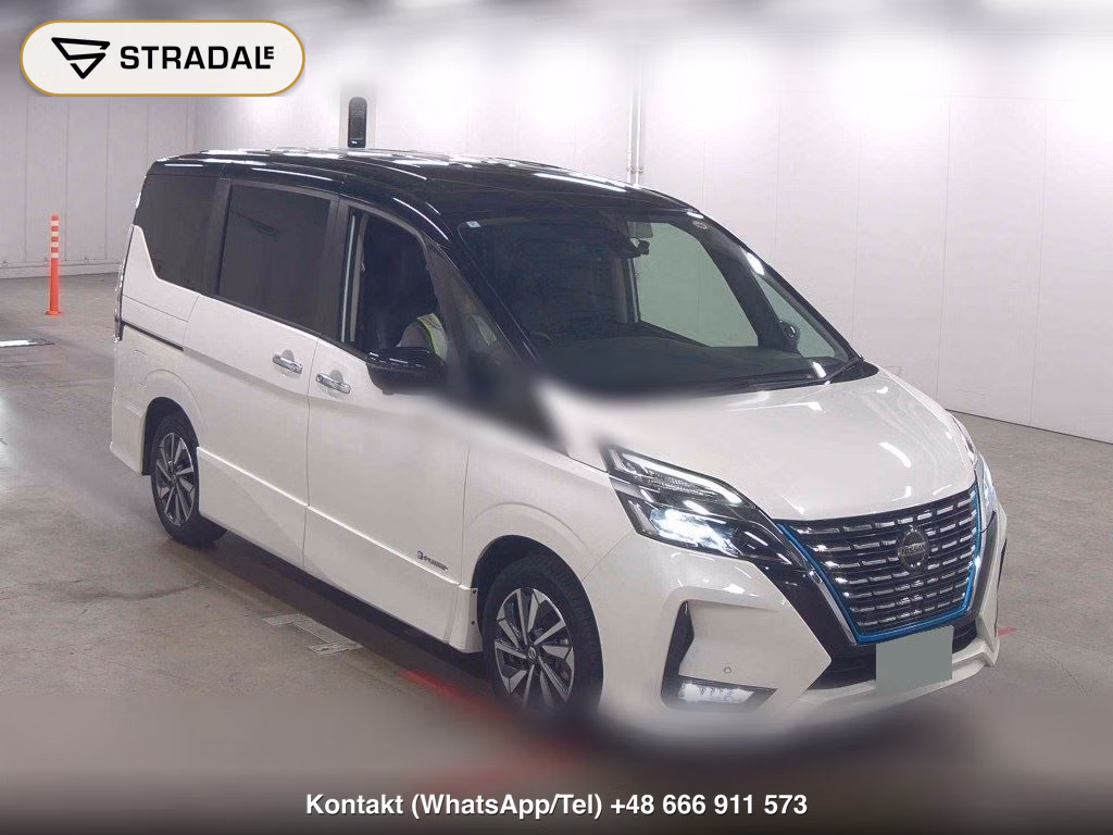 NISSAN SERENA 5D E-POWER HIGHWAYSTAR G 2020, aukcja z Japonii, zdjęcie 1
