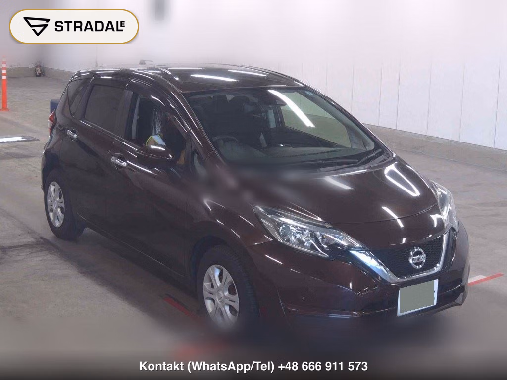 NISSAN NOTE X 2019, aukcja z Japonii, zdjęcie 1