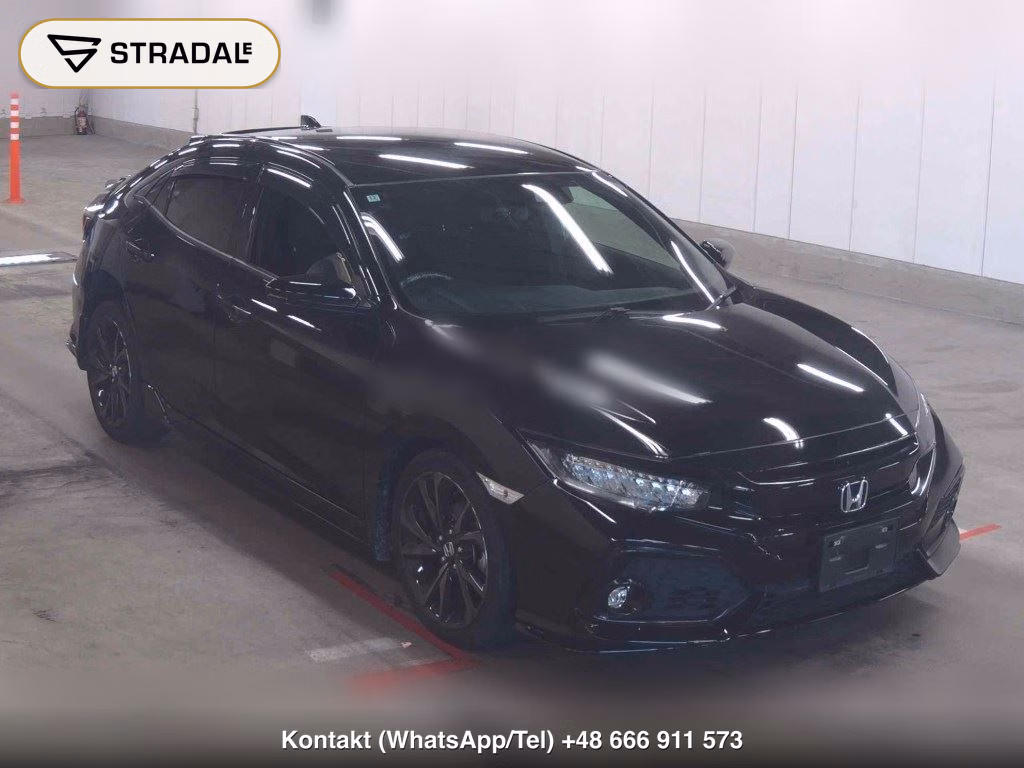 HONDA CIVIC 5D HATCHBACK 2018, aukcja z Japonii, zdjęcie 1