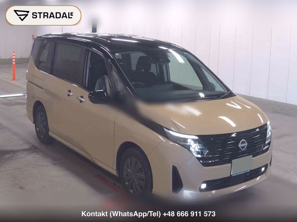 NISSAN SERENA 5D XV 2025, aukcja z Japonii, zdjęcie 1