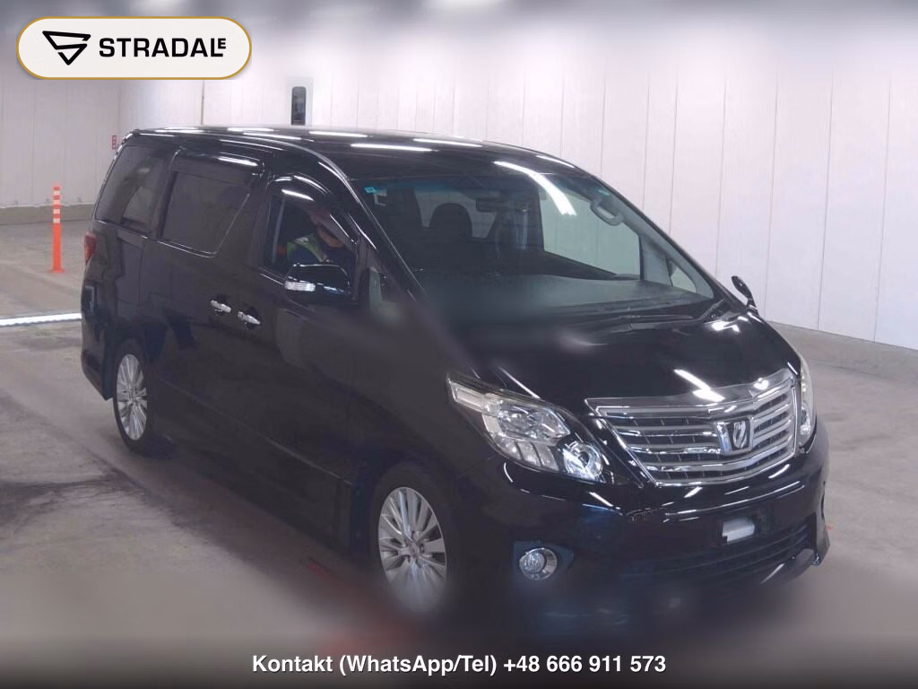 TOYOTA ALPHARD 240S 2013, aukcja z Japonii, zdjęcie 1