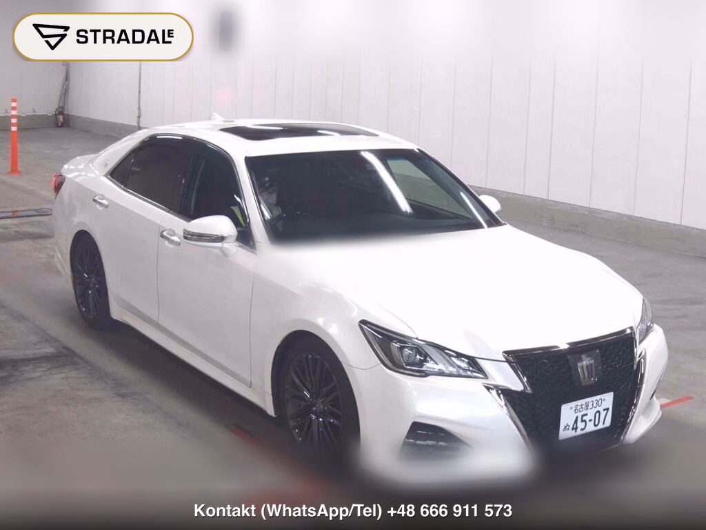 TOYOTA CROWN 4D ATHLETE S-T 2017, aukcja z Japonii, zdjęcie 1