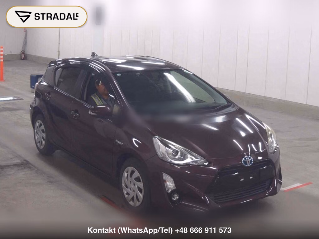 TOYOTA AQUA G BLACK SOFT LEATHER SELECTION 2015, aukcja z Japonii, zdjęcie 1