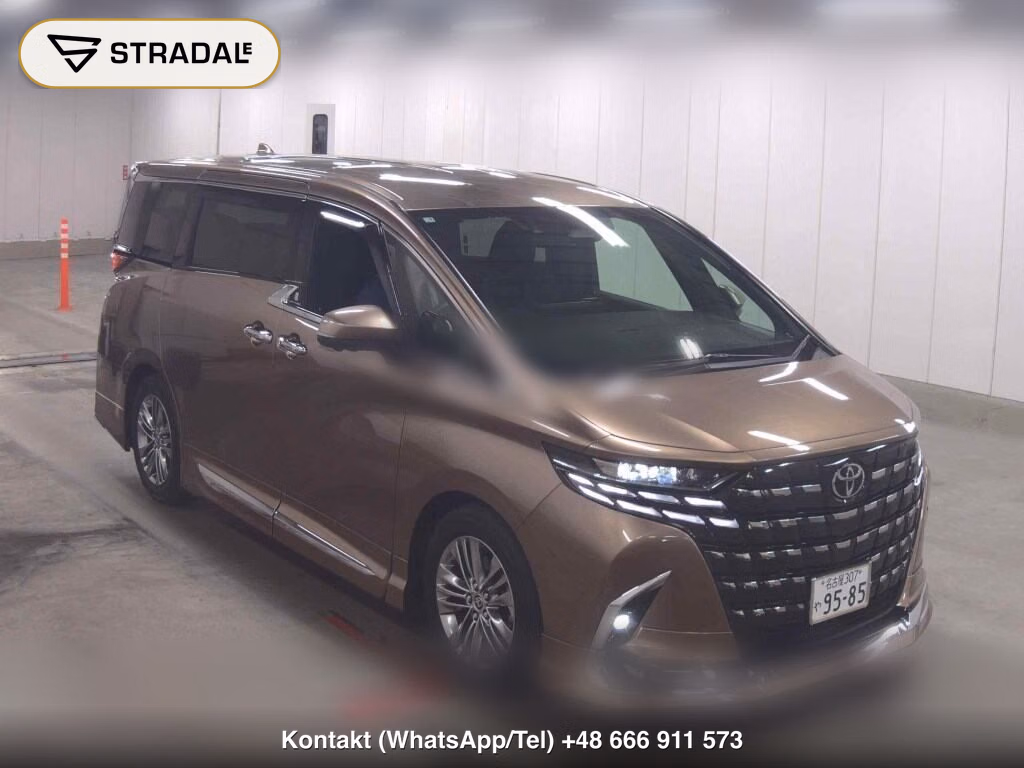 TOYOTA ALPHARD Z 2025, aukcja z Japonii, zdjęcie 1