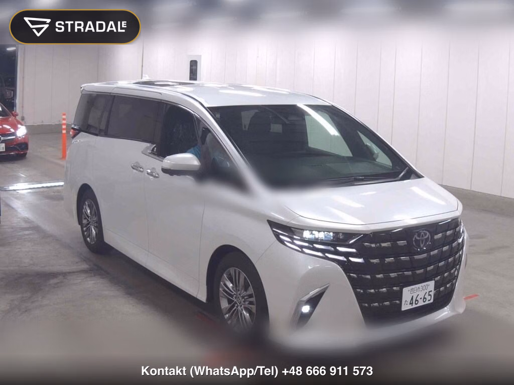 TOYOTA ALPHARD Z 2024, aukcja z Japonii, zdjęcie 1