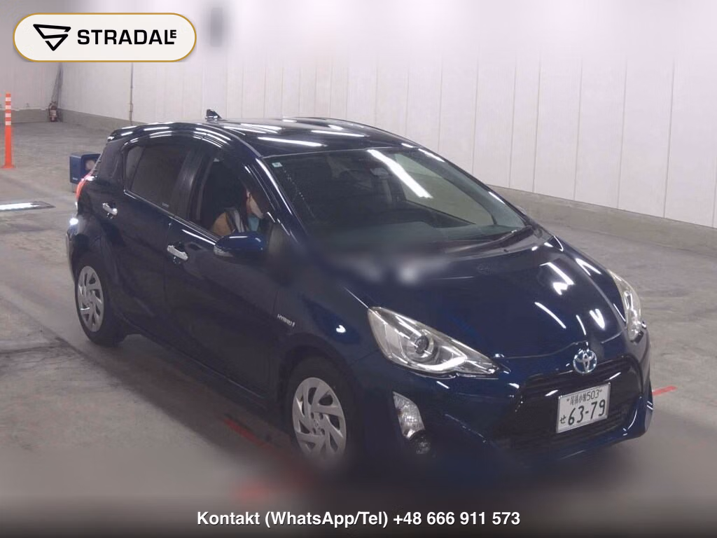 TOYOTA AQUA S STYLE BLACK 2016, aukcja z Japonii, zdjęcie 1