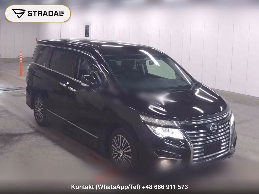 NISSAN ELGRAND 5D 250 HIGHWAY STAR PREMIUM 2016, aukcja z Japonii, zdjęcie 1