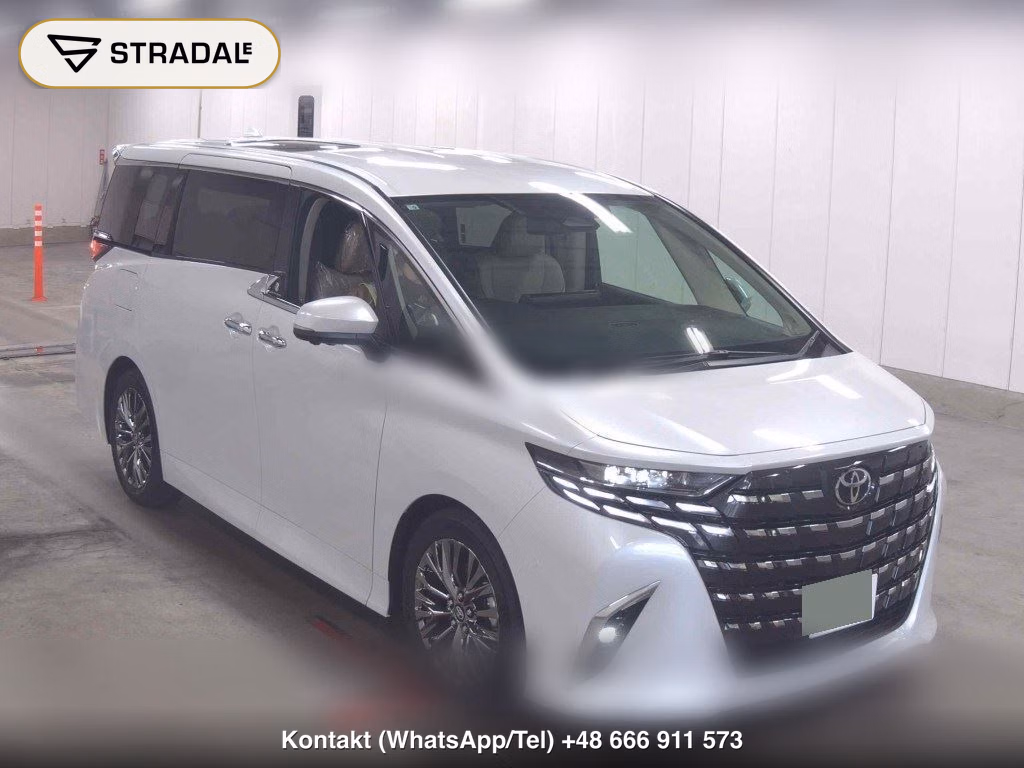 TOYOTA ALPHARD PHEV 4WD Z 2026, aukcja z Japonii, zdjęcie 1