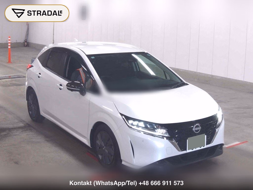 NISSAN NOTE X 2021, aukcja z Japonii, zdjęcie 1