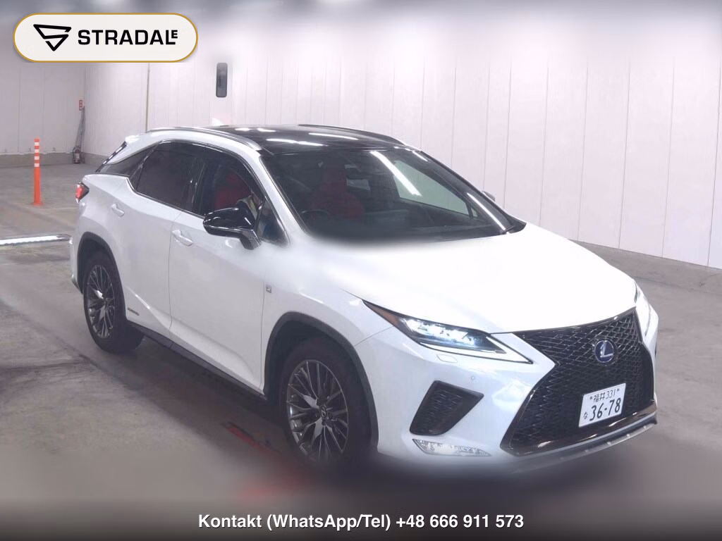 LEXUS RX 4WD RX450H F SPORT 2021, aukcja z Japonii, zdjęcie 1