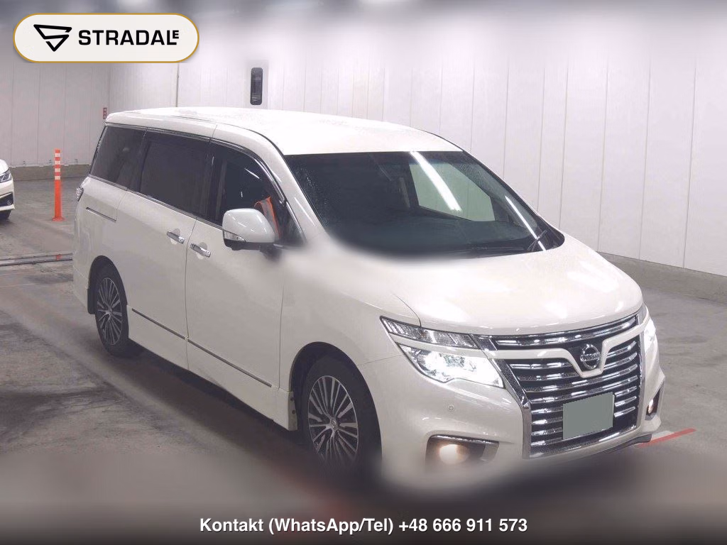 NISSAN ELGRAND 5D 350 HIGHWAY STAR 2015, aukcja z Japonii, zdjęcie 1