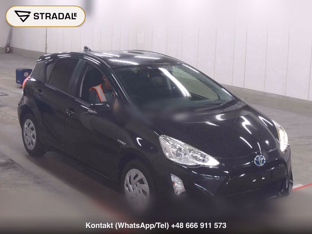 TOYOTA AQUA S STYLE BLACK 2016, aukcja z Japonii, zdjęcie 1