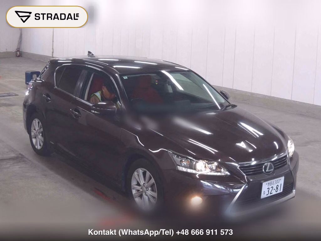 LEXUS CT CT200H VERSION C 2016, aukcja z Japonii, zdjęcie 1