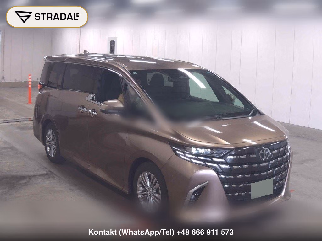 TOYOTA ALPHARD Z 2026, aukcja z Japonii, zdjęcie 1