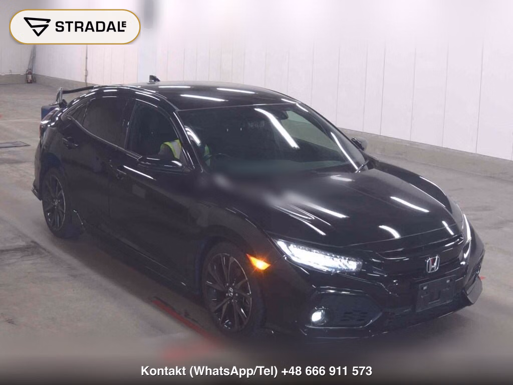 HONDA CIVIC 5D HATCHBACK HONDA SENSING 2017, aukcja z Japonii, zdjęcie 1