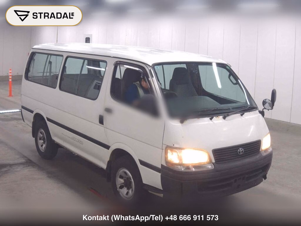 TOYOTA HIACE WAGON 4D 4WD DELUXE LONG 1999, aukcja z Japonii, zdjęcie 1