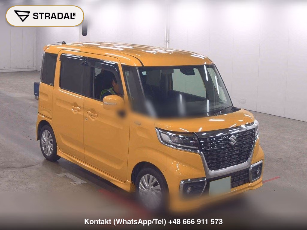 SUZUKI SPACIA CUSTOM HYBRID GS 2019, aukcja z Japonii, zdjęcie 1