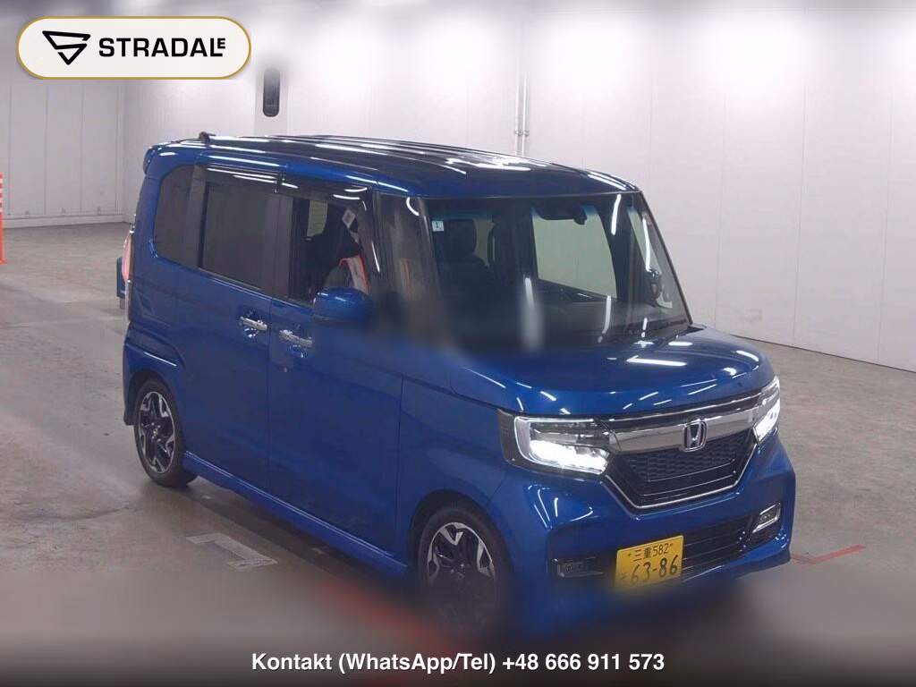HONDA N-BOX CUSTOM G･L TURBO HONDA SENSING 2020, aukcja z Japonii, zdjęcie 1