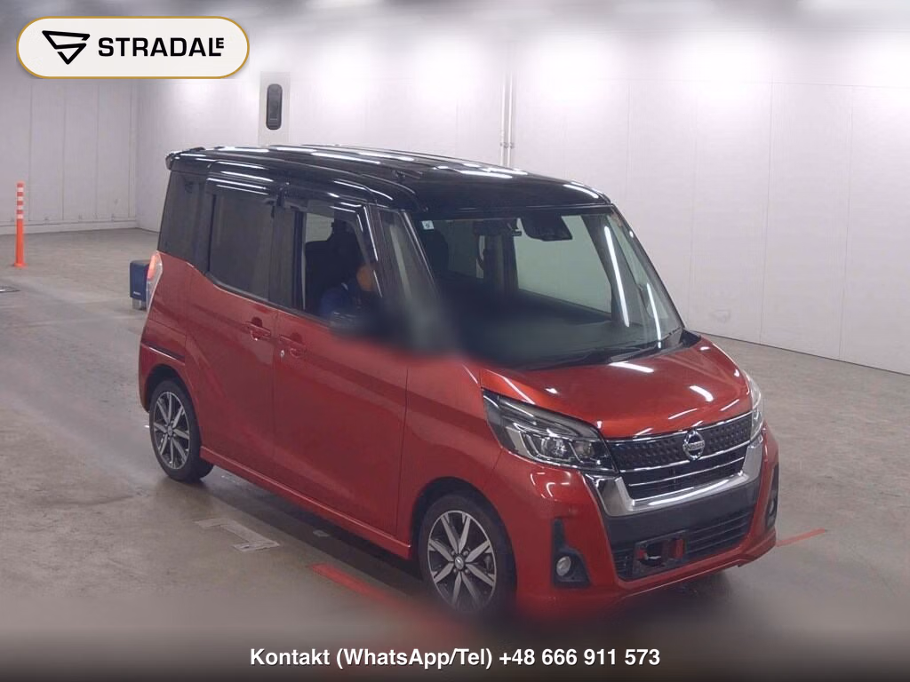 NISSAN DAYZ ROOX HIGHWAY STAR G TURBO 2017, aukcja z Japonii, zdjęcie 1